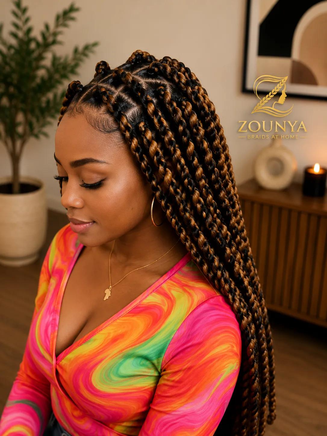 Havana Twist — Zounya braids, Charlotte